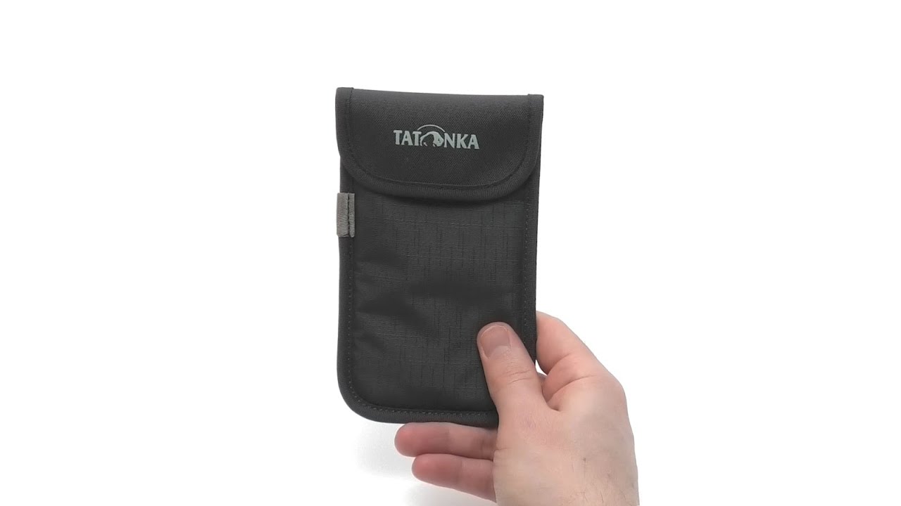 Tatonka Smartphone Case L - Cell phone cover with hook-and-loop closure |  TATONKA - EXPEDITION LIFE - YouTube