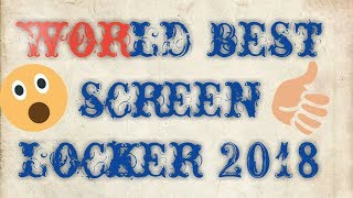 Best mobile screen locker app | best mobile locker 2018 | gesture screen lock| screenshot 3