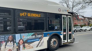 MTA Bus: Onboard 2015 New Flyer XD40 #7374 on the Q47