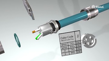 ¿Como armar tu conector M12 X-code PANDUIT?