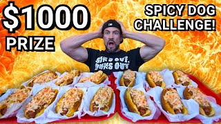 JACK’S COSMIC DOGS DOUBLE DOG DARE: WIN $1,000 EATING SPICY HOT DOGS! GHOST PEPPER & CAROLINA REAPER