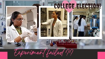 Experiment failed ?? college elections #iiser #iisermohali #scientist #isroscientists #nasa