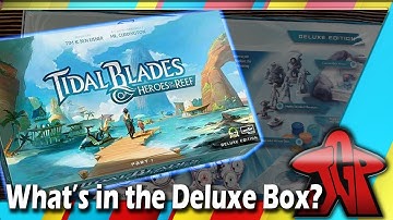 Tidal Blades Heroes of the Reef Deluxe Edition unboxing