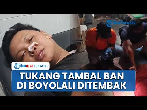 Tukang Tambal Ban di Boyolali Tiba tiba Ditembak OTK saat Bersantai, Pelaku Kabur Pakai Motor