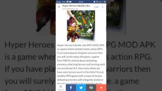 HYPER HEROES MARBLE-LIKE RPG MOD APK screenshot 2