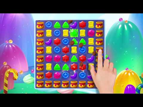 Candy Deluxe - Kostenloses Match 3 Quest Puzzle-Spiel
