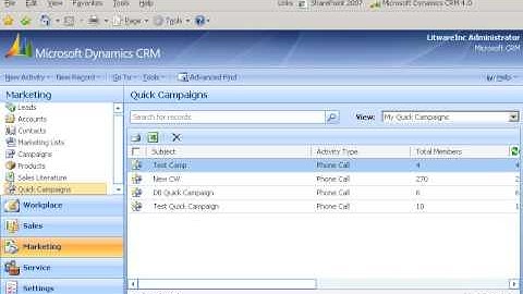 Watch Video on Microsoft Dynamics CRM 4.0 by CRMatic.com