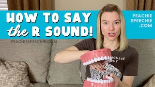 How To Say The R Sound Bunched By Peachie Speechie
