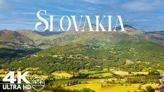 Beautiful Scenery SLOVAKIA - Relaxing Music Helps Reduce Stress And Helps You Sleep - 4K HD Video