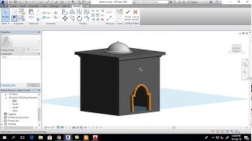 Mosque Design using Advance Tool in Revit