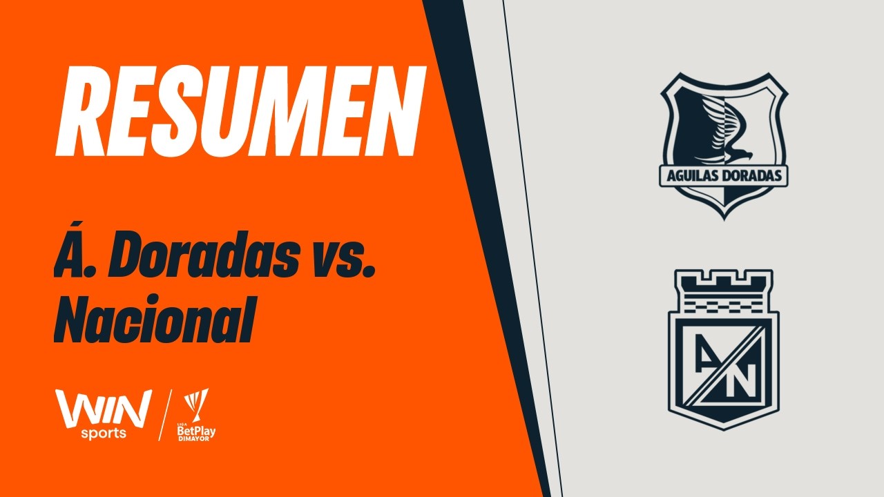 Águilas Doradas vs. Nacional (resumen y goles) | Liga BetPlay Dimayor 2026-1 | Fecha 10