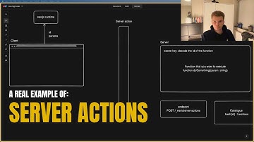 How do NextJS server actions work under the hood? | A real example