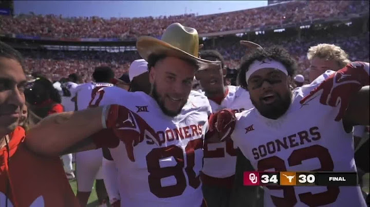 Oklahoma STUNS No. 3 Texas in Red River Rivalry Thriller