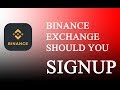 Binance Exchange sign up
