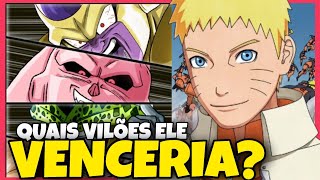 QUAIS VILÕES DE DRAGON BALL O NARUTO VENCERIA