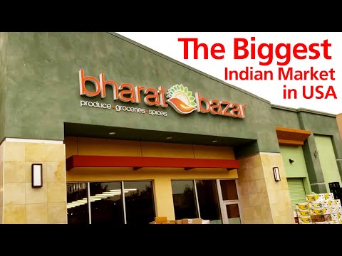 Biggest Indian Market in Bay Area Fremont California USA Bharat bazar  #Indian #market