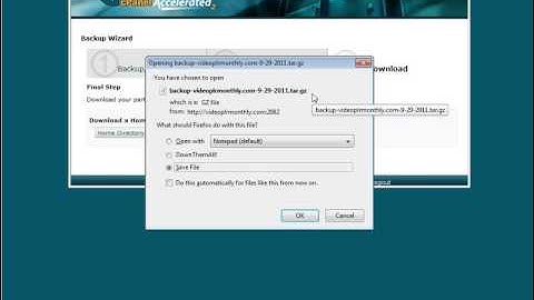 How To Backup and Restore Your Website Files - MYSQL Database With Cpanel