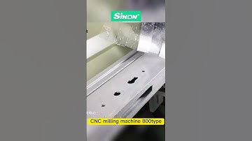 800 type CNC milling machine for aluminum windows and doors profiles  #sinonmachine #windowmachines