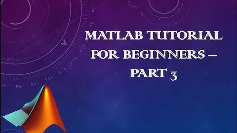 How to write Script, Input/output methods in MATLAB