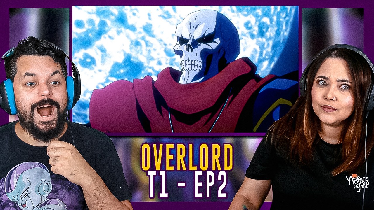GUARDIÕES DE ANDARES | Overlord - T1 EP2 | REACT