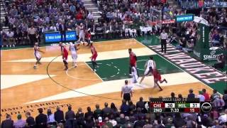 Chicago Bulls vs Milwaukee Bucks - Full Highlights | Game 4 | April 25, 2015 | 2015 NBA Playoffs