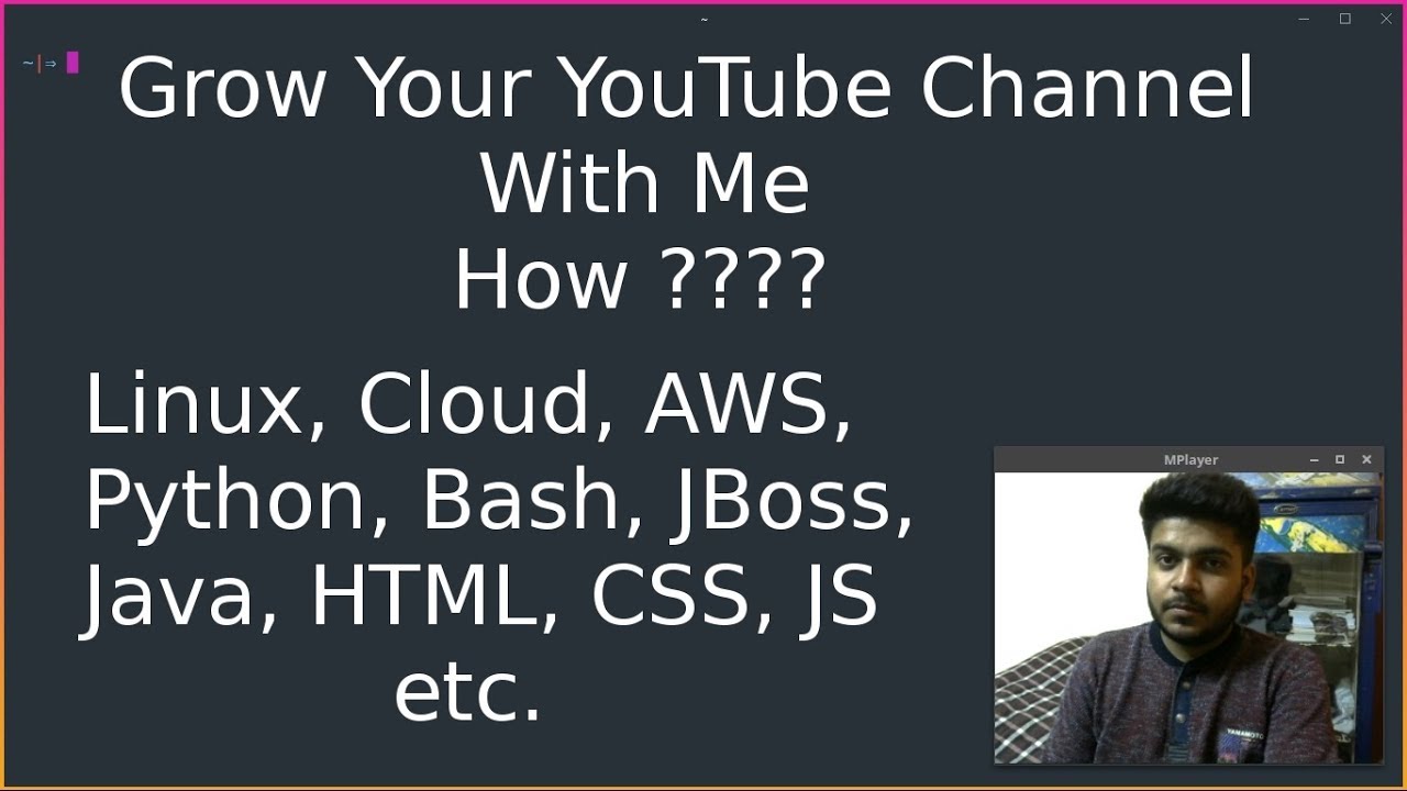 Grow Your Linux YouTube Channel with Me | Hindi Tutorial - YouTube