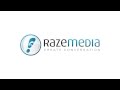 Raze media logo animation