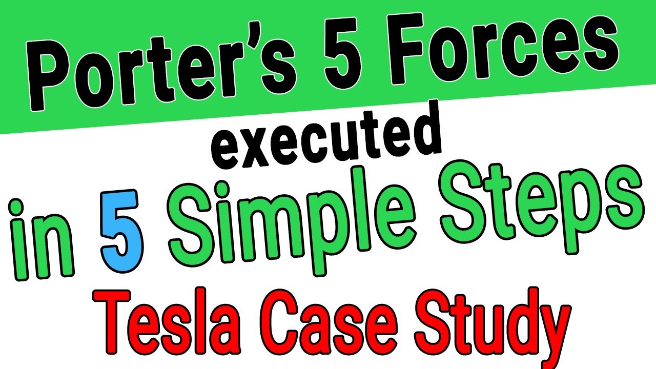 วิเคราะห์ five force model บริษัท โตโยต้า  Update 2022  Porter's 5 Forces (Tesla Example) - How to do an Industry Analysis - Porters 5 Forces Explained