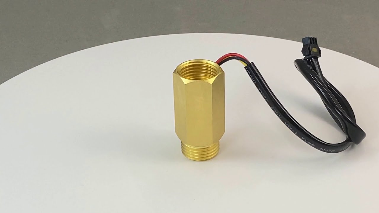 Датчик расхода с импульсным выходом ДРУ-ПП-78-15 - YouTube