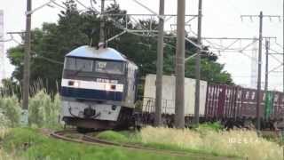 東海道本線　大垣　－　柏原　2012/05撮影　EF210