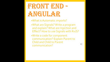 TCS Angular Interview Questions - 2 to 6 yrs - UI UX Docs Shorts