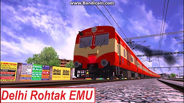 Delhi Rohtak Memu train Part 1 Indian Train Simulator by Sumit Mehrotra