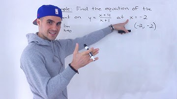 Grade 12 Advanced Functions (MHF4U) - Find Equation of Tangent Using Difference Quotient (Rational)