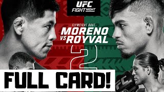 UFC Fight Night Moreno vs Royval 2 Predictions \& Full Card Breakdown - UFC Mexico City Betting Tips