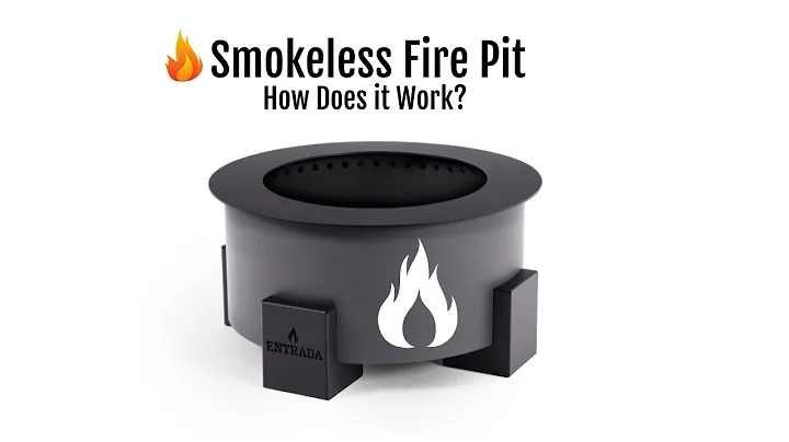 How does a Smokeless Fire Pit Work? | Entrada