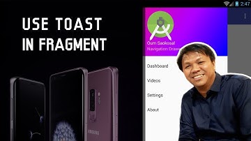 How to Use Toast in Fragment in Android - Navigation Drawer