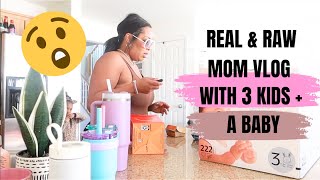 REAL LIFE OF A MOM + 3 KIDS AND A BABY | BUSY BUSY BUSY | COSTCO RUN | RUN ERRANDS | MEAL IDEA 2024