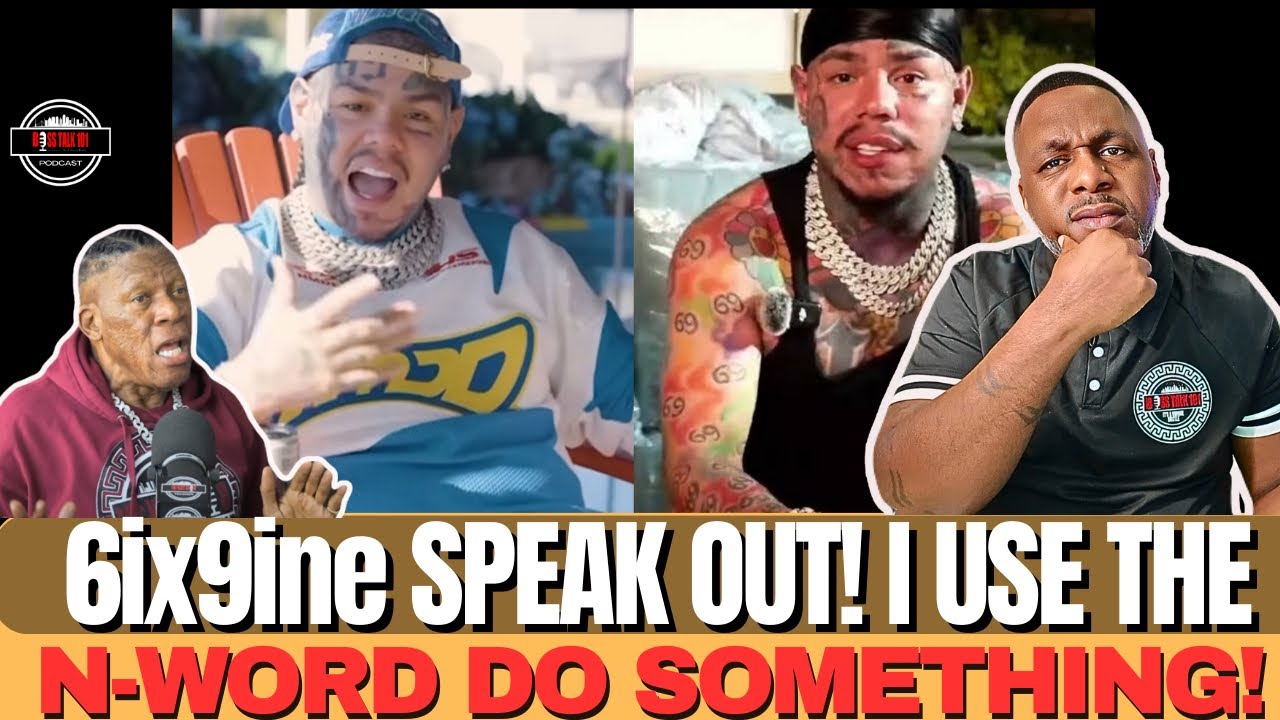 6ix9ine использует слово на букву «Н»! Я хочу, чтобы меня остановил большой черный ниндзя! Вот эт...