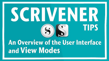 Scrivener | An Overview of the User Interface and View Modes