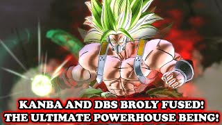 KANBA & DBS BROLY FUSED!? The Most Bulked Saiyan Fusion EVER! Dragon Ball Xenoverse 2 Mods