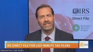 Check out IRS Direct File for your last-minute tax filing needs