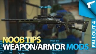 Fallout 4 | Weapon/Armor Modding [Noob Tips]