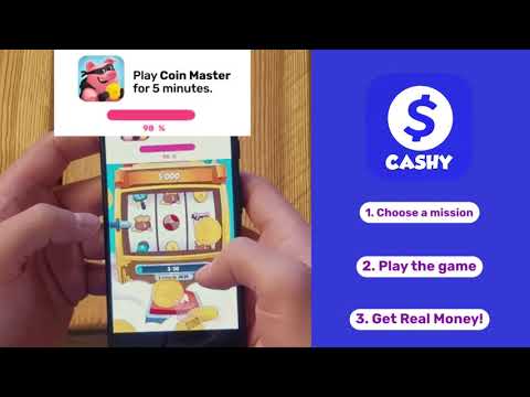 Cashy Rewards - win cadeaubonnen voor het spelen van games
