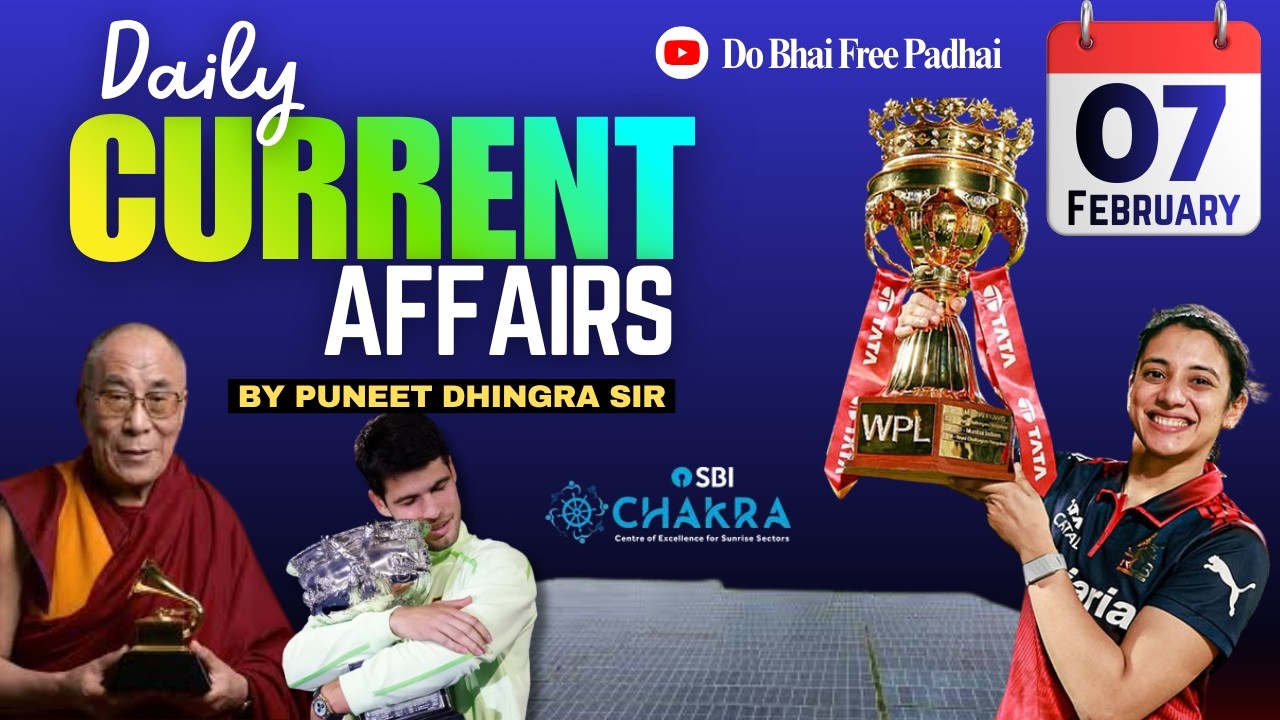 07 February 2026 Current Affairs | Daily Current Affairs | Bank | SSC ...