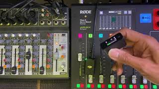 Behringer XENYX 1002B + RODECaster Pro + DJI Mic