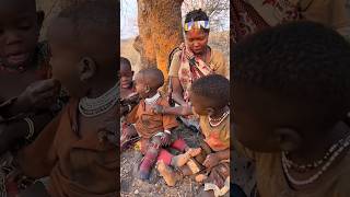 Tribal Family Life 🌍❤️ #VillageLife#TribalCulture #AfricanLife #FamilyBonding #NatureLifestyle