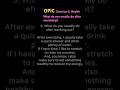 5 What do you usually do after exercising?  #opic #im #exercise #health