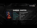 Gabriel santos  atacante striker  2023