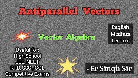 "Antiparallel Vectors Explained: Master Physics in 5 Minutes!"