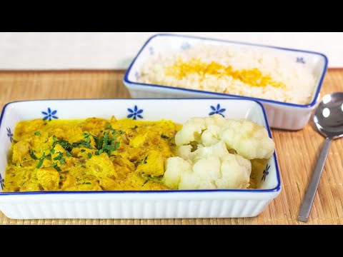 HÄHNCHEN CURRY - Schnell und leckere Rezepte und einfach mittagessen. 